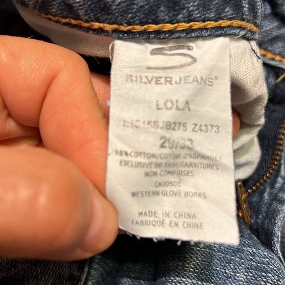 Lola Silver Jeans Flared - Picture 6 of 7